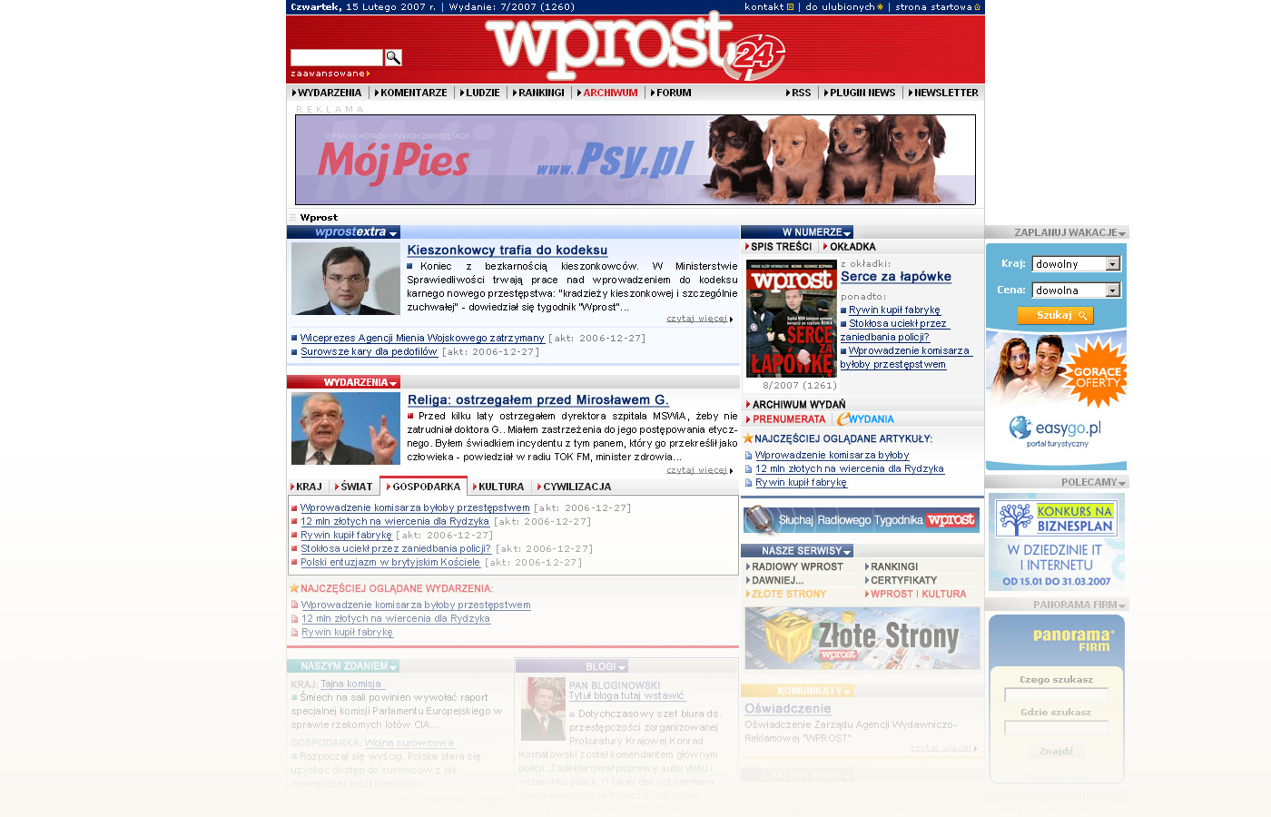 Strona główna Wprost24 – 2007r.