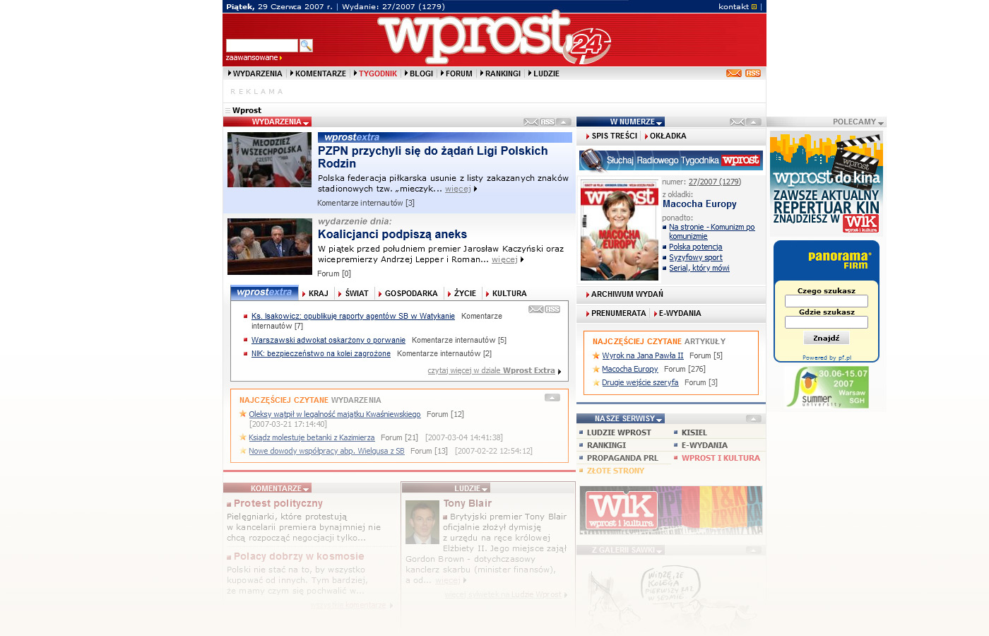 Strona główna Wprost24 – 2007r.
